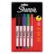 Sharpie Ultra Fine Tip Permanent Marker, Extra-Fine Needle Tip, Assorted Colors, 5/Set